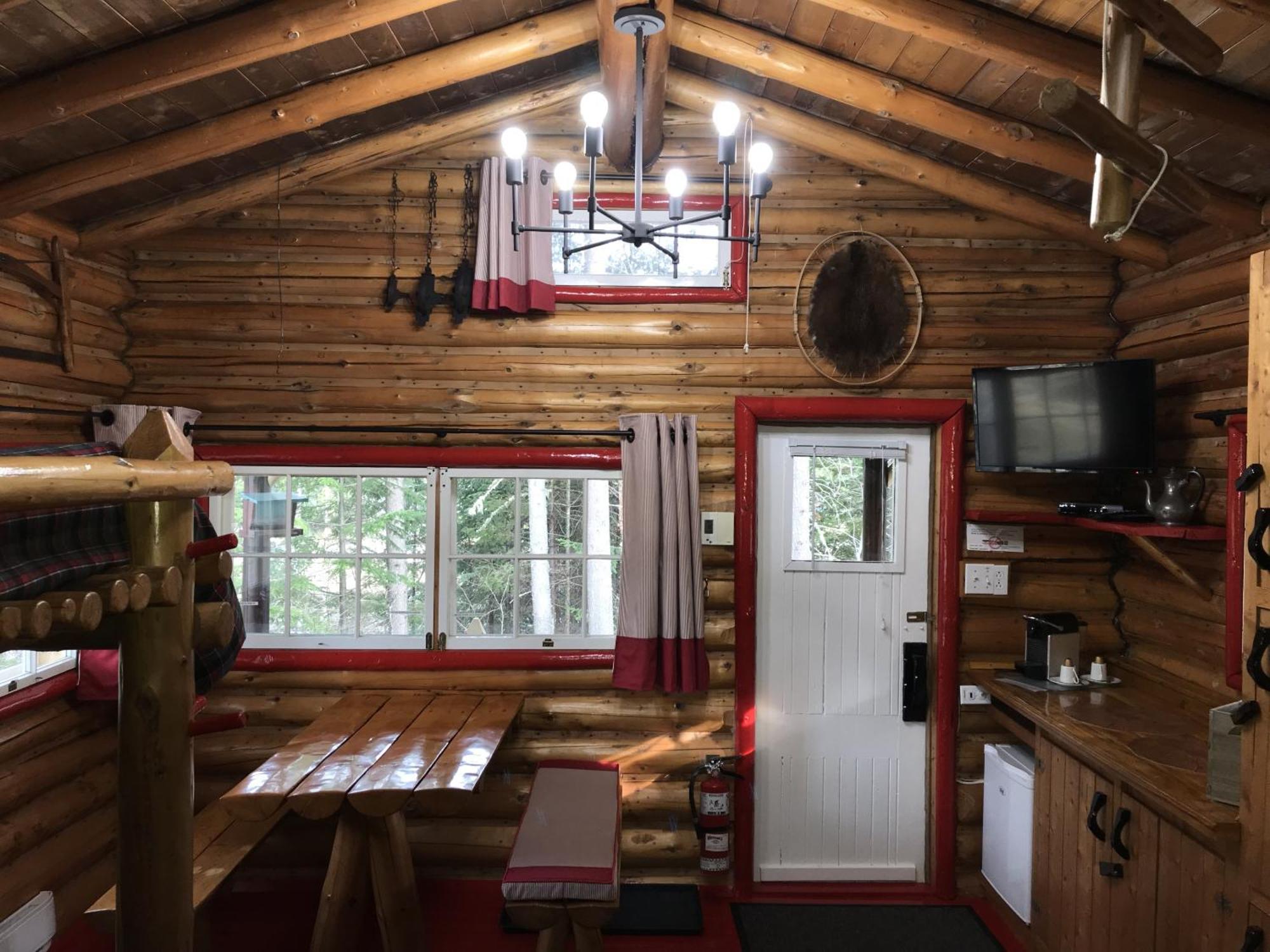 Domaine Le Bostonnais - Le Village En Bois Rond La Tuque Zimmer foto