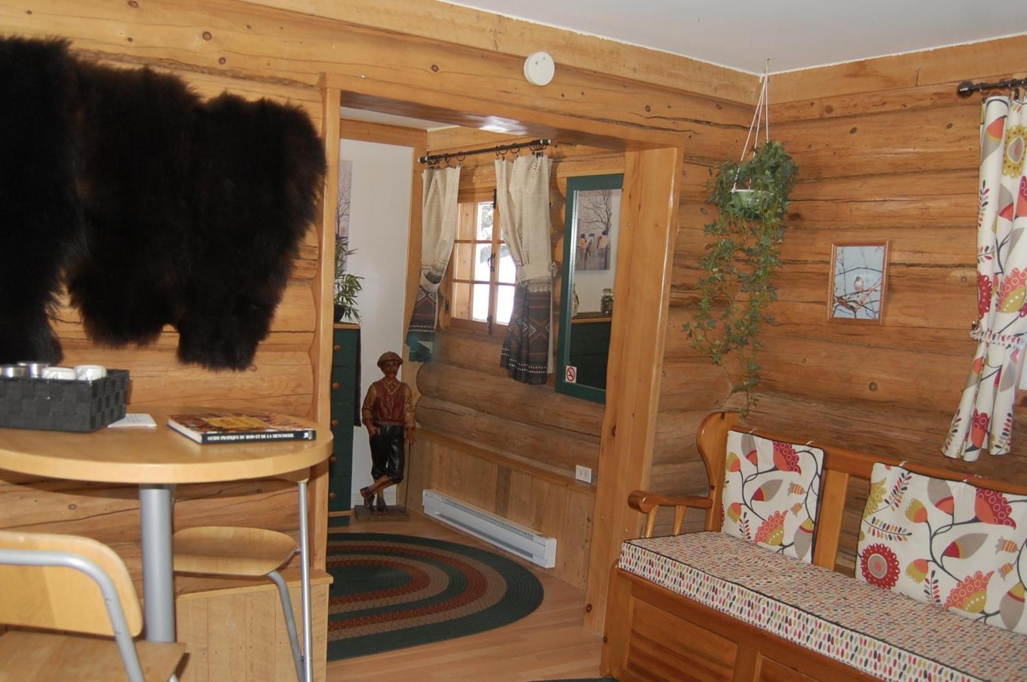 Domaine Le Bostonnais - Le Village En Bois Rond La Tuque Zimmer foto