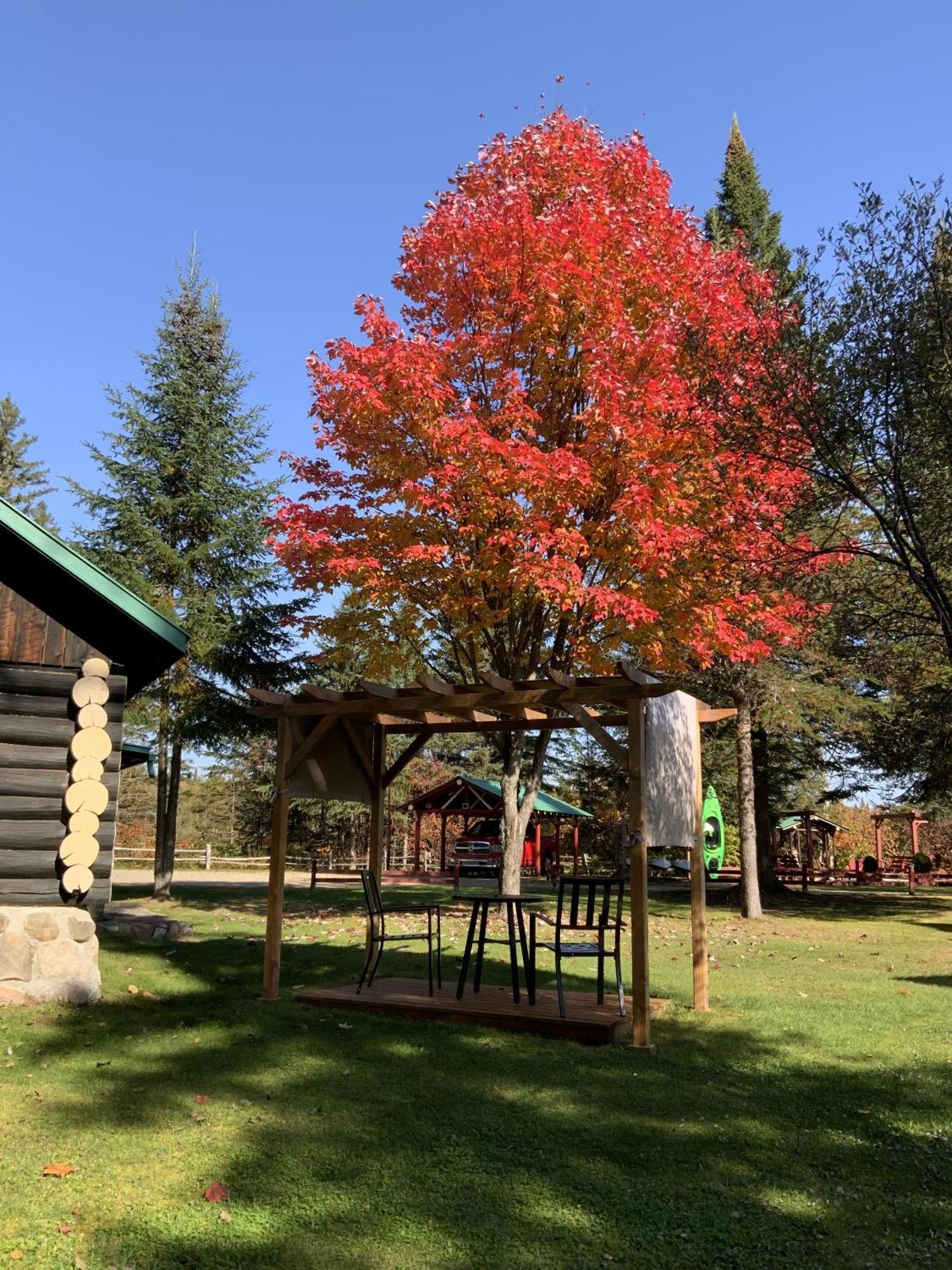 Domaine Le Bostonnais - Le Village En Bois Rond La Tuque Zimmer foto