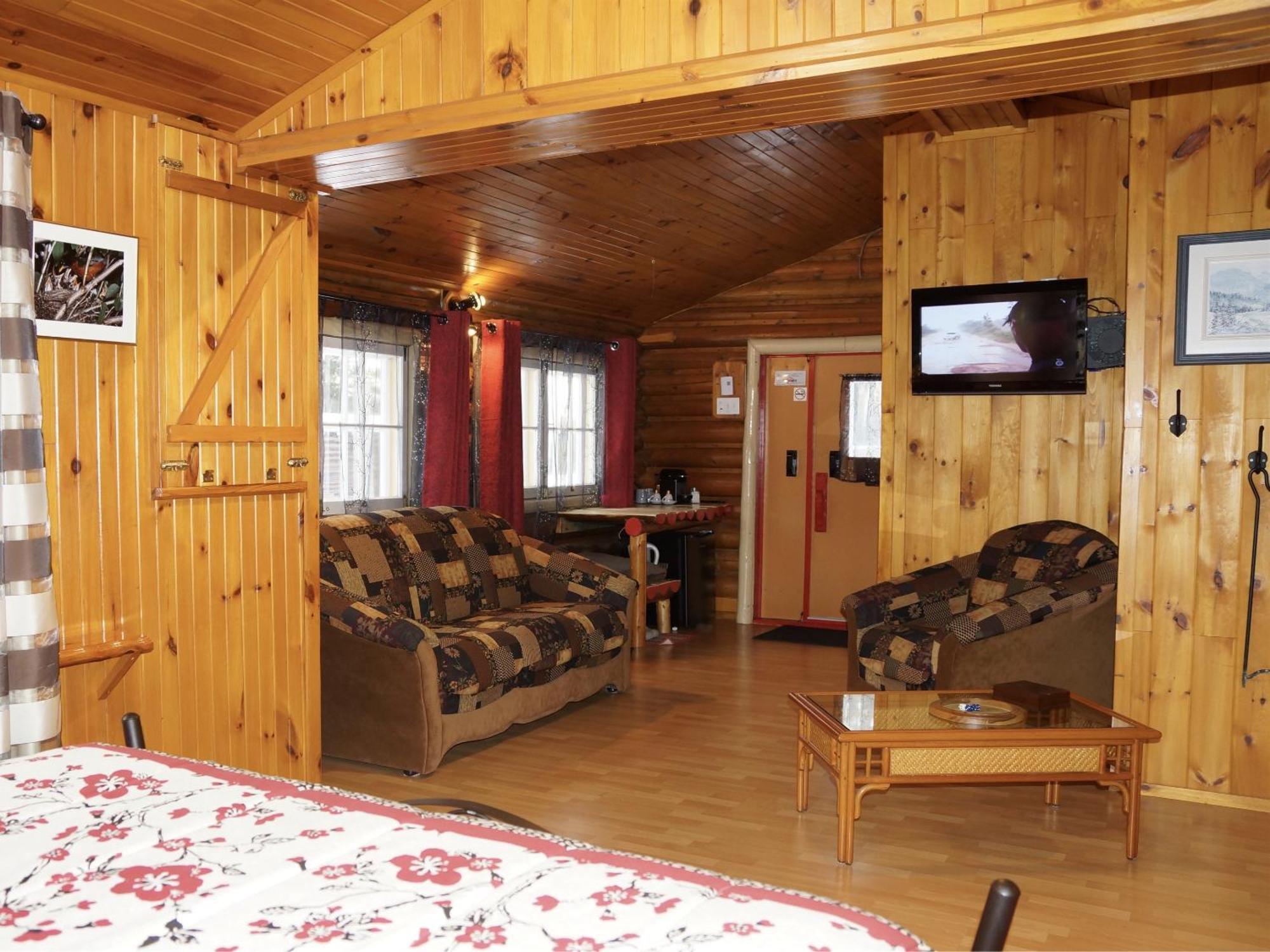 Domaine Le Bostonnais - Le Village En Bois Rond La Tuque Zimmer foto