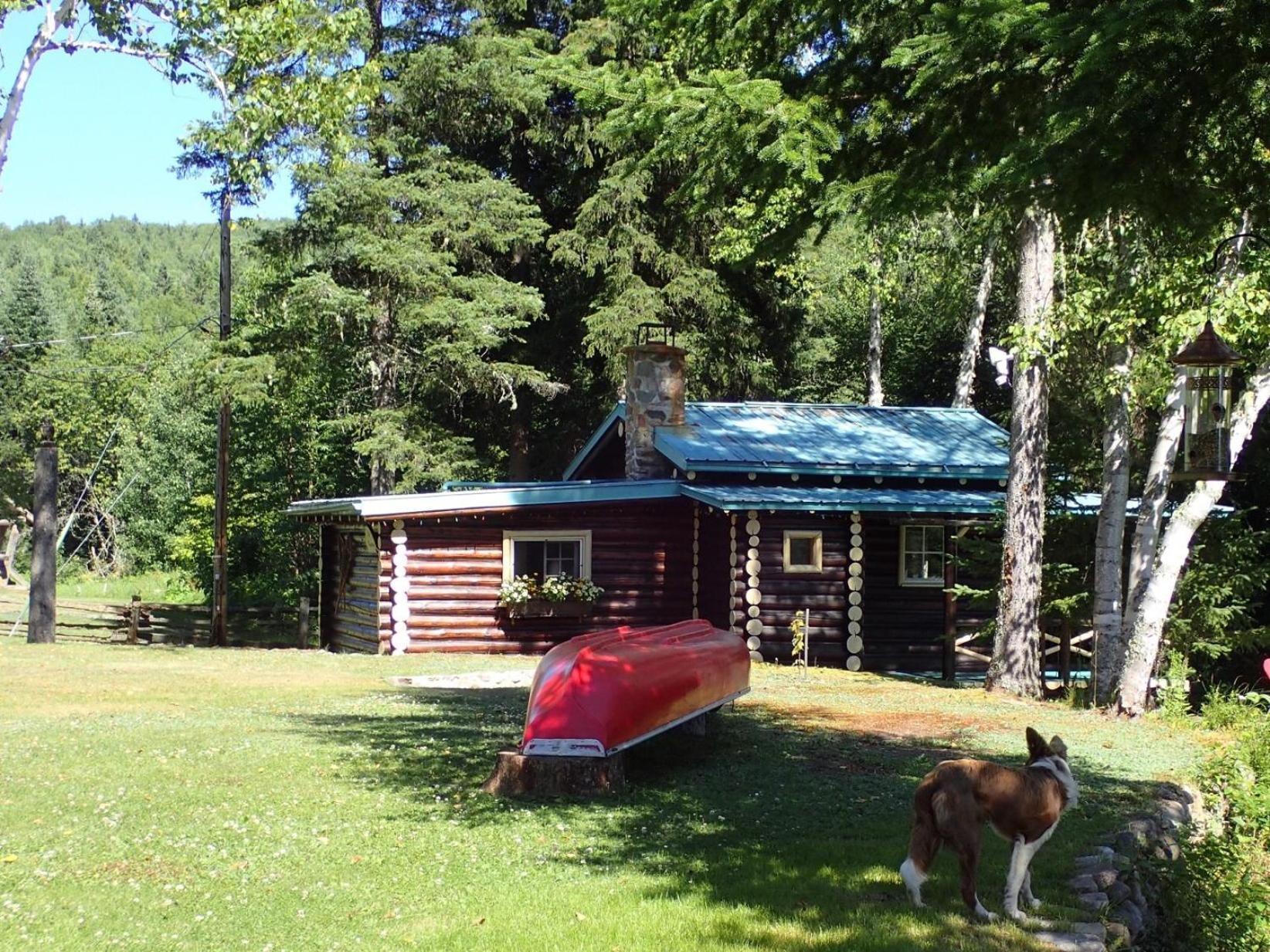 Domaine Le Bostonnais - Le Village En Bois Rond La Tuque Zimmer foto