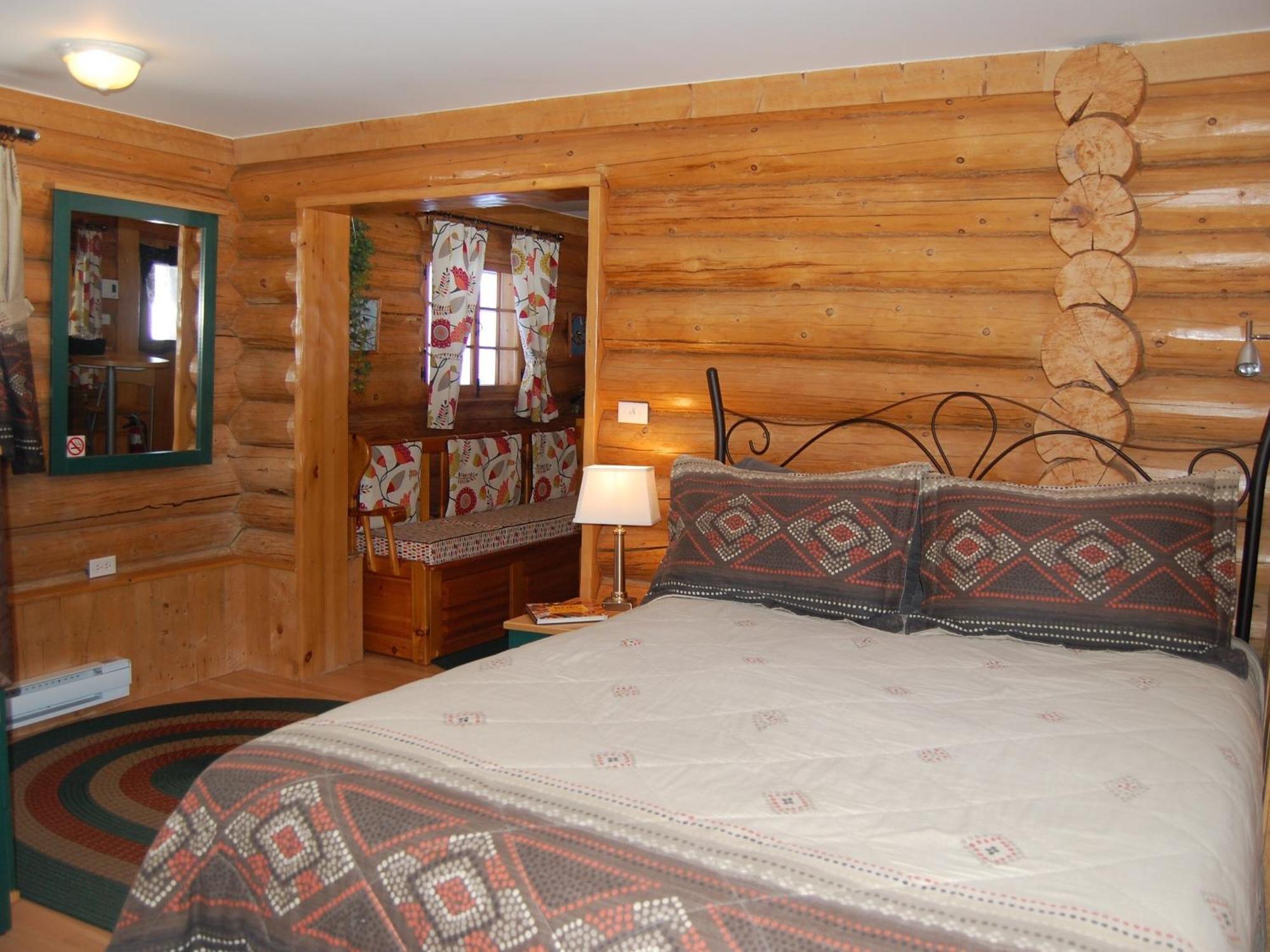 Domaine Le Bostonnais - Le Village En Bois Rond La Tuque Zimmer foto