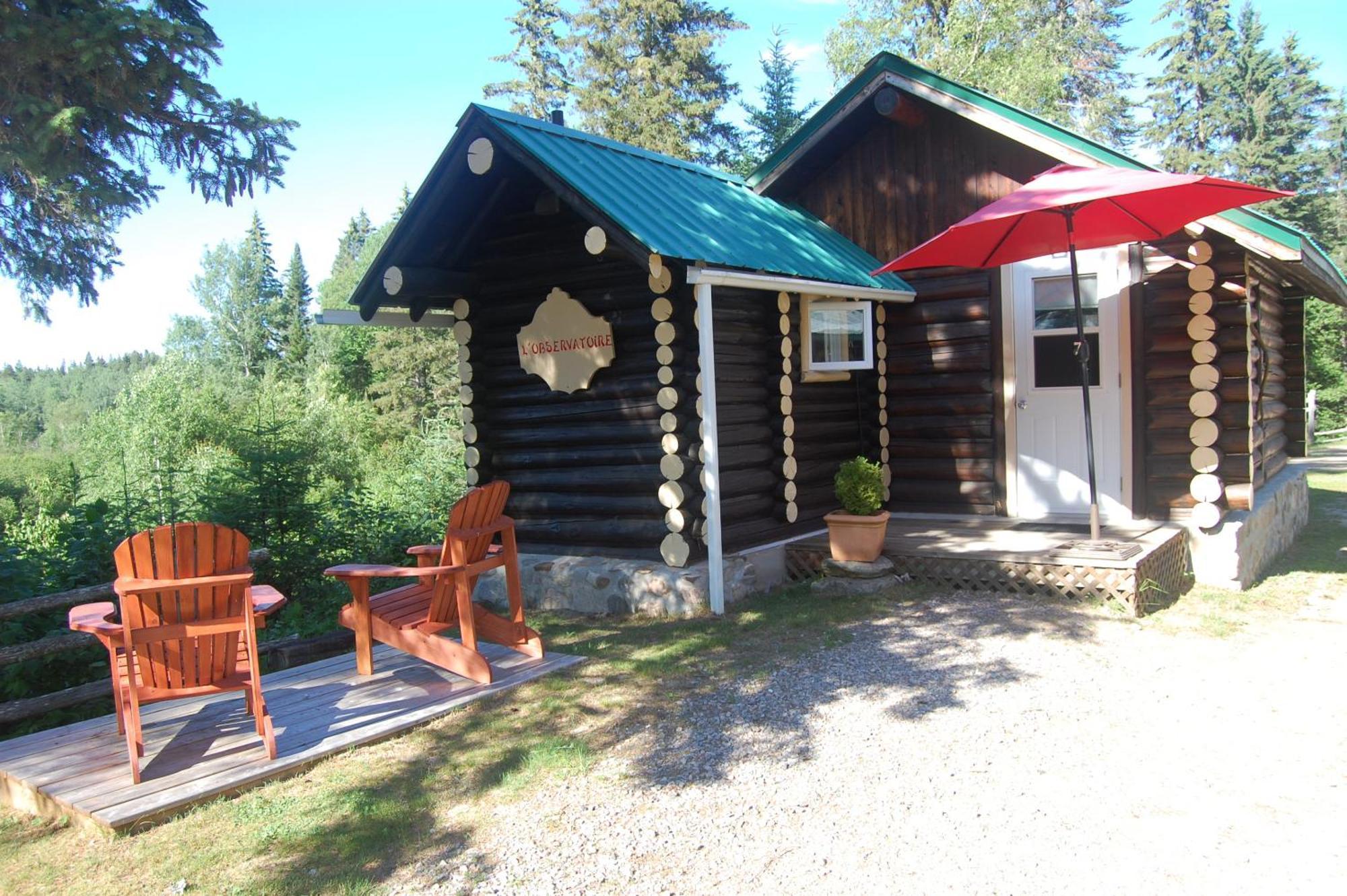 Domaine Le Bostonnais - Le Village En Bois Rond La Tuque Zimmer foto